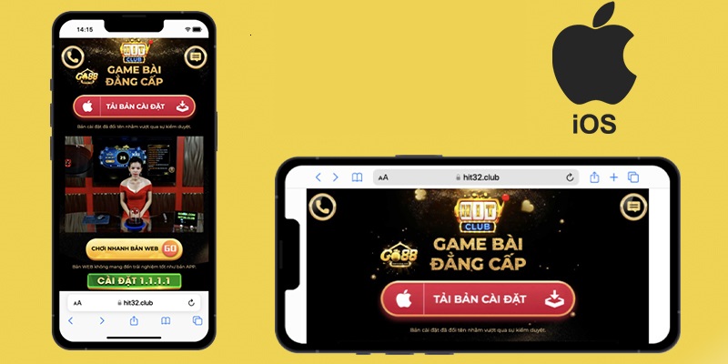 Chi tiết các bước tải app hitclub về điện thoại hệ điều hành iOS