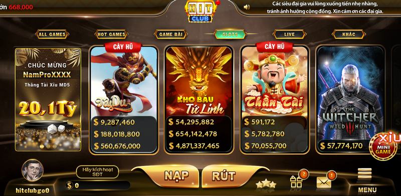 Chơi slot giải trí vui nhộn đa màu sắc